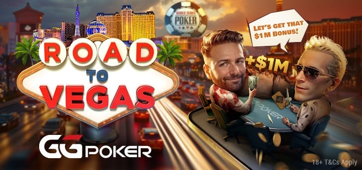 اربح طريقك إلى أكبر بطولة بوكر مع طريق GGPoker إلى فيغاس