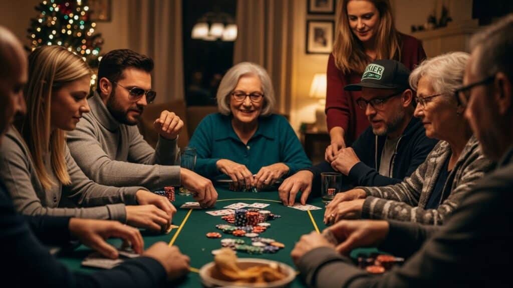 Tipovi Božićnih poker igrača: Koga ćete sresti za stolom tokom