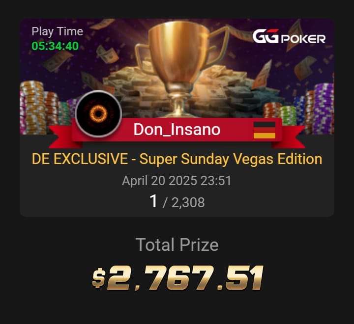 Felix Osterland, Don_Insano, Super Sunday