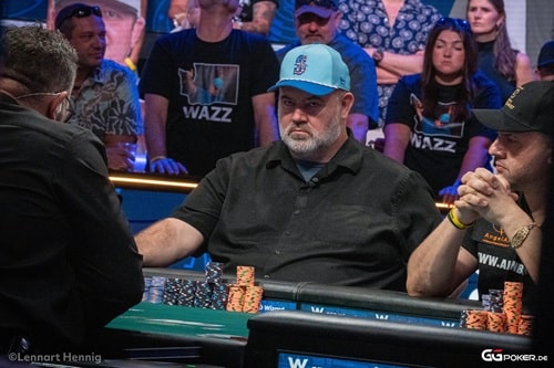 John Wasnock WSOP 2025 Main Event Finale
