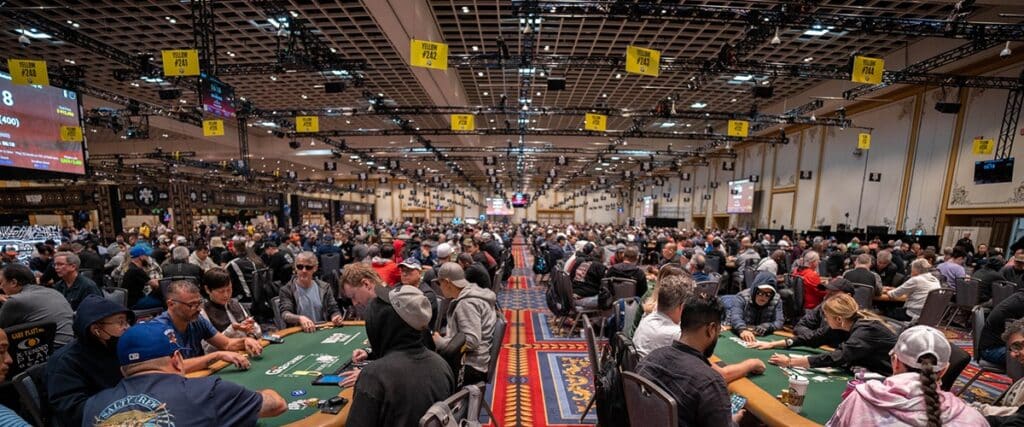 WSOP 2025: Drittgrößter Main Event mit über $90 Mio.