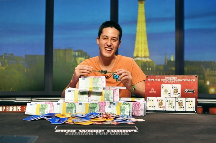 WSOP Europe 2013 Adrian Mateos