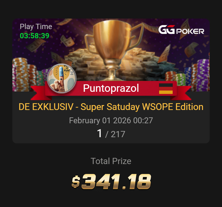 Super Saturday WSOP Europe