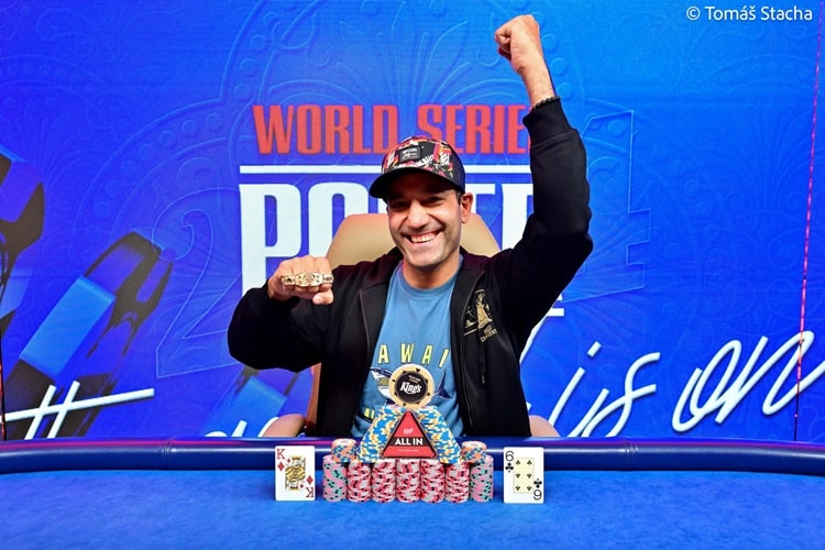 WSOP Europe 2024 Amir Mozaffarian