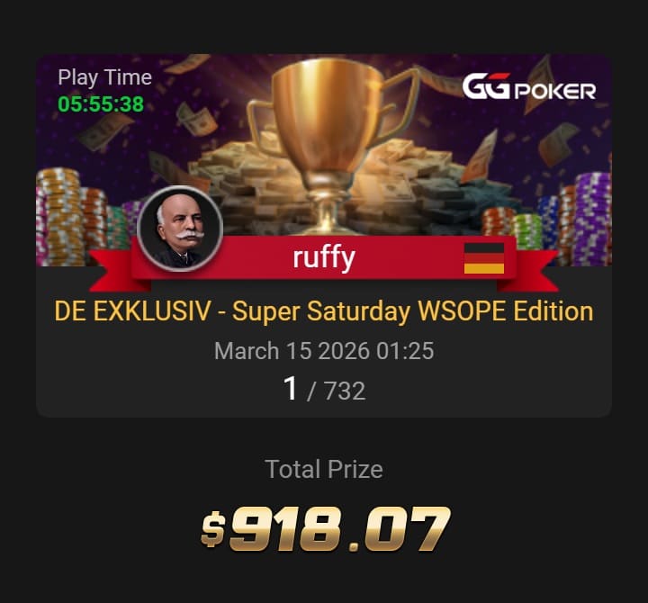 Super Saturday GGPoker