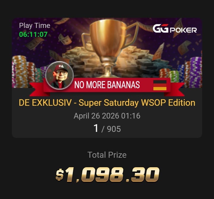 Super Saturday - NO MORE BANANAS