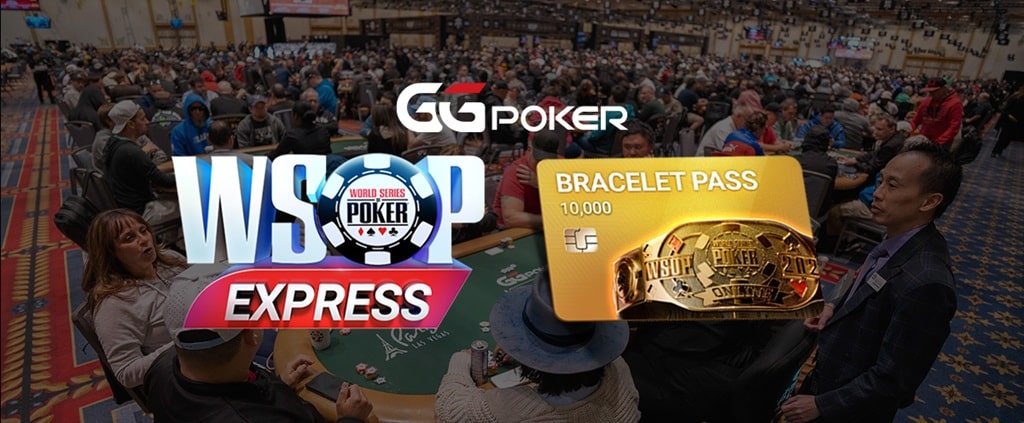 WSOP Express: Jede Woche 50 Bracelet-Pässe garantiert