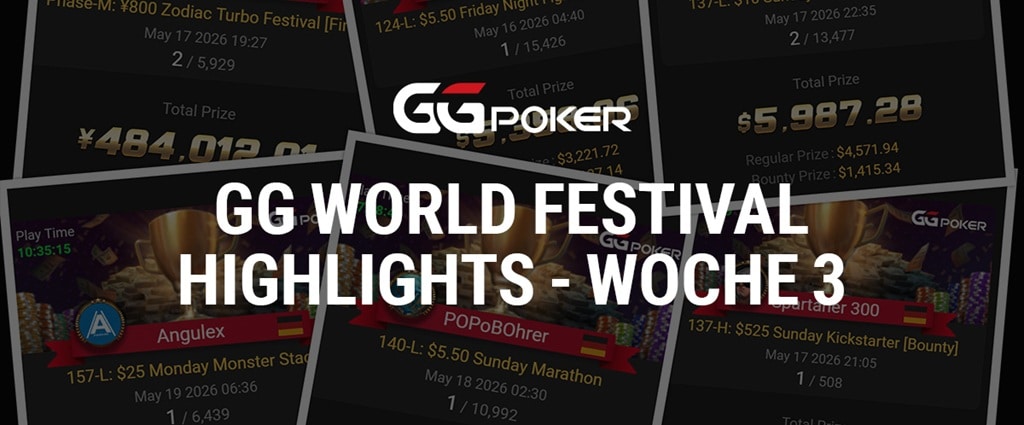 GG World Festival: Die Highlights der dritten Woche