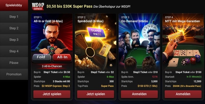 wsop express
