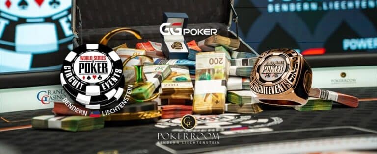 Dein WSOP-C Liechtenstein Main Event-Ticket wartet auf dich