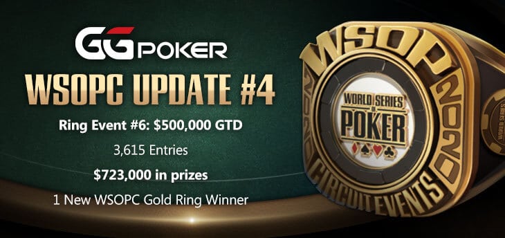 Novedades de la WSOP Super Circuit Online Series &#8211; Ring Event #6