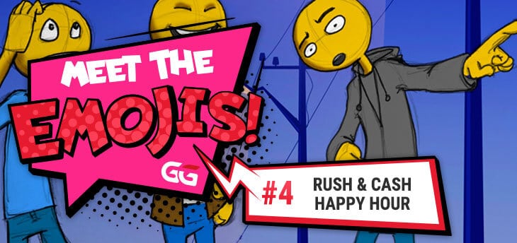 Conoce a los Emojis &#8211; Happy Hour de Rush y Cash