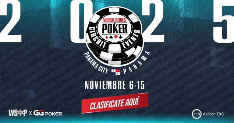 Clasifícate para el WSOP Circuit Panamá Exclusivamente en GGPoker