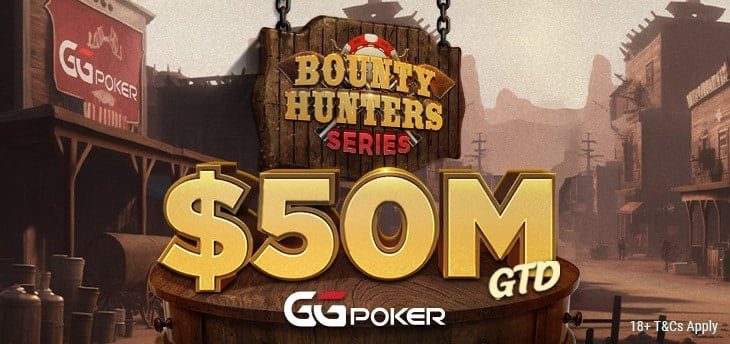 $50M Bounty Hunters Series algab 15. oktoobril GGPokeris