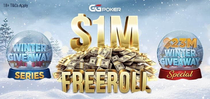 $1,000,000 Uusaastaõhtu Freeroll!