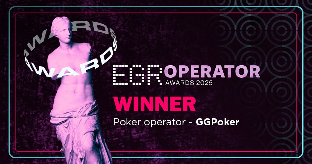 GGPoker krooniti aasta pokkerioperaatoriks EGR Operator Awards 2025 auhindade jagamisel!