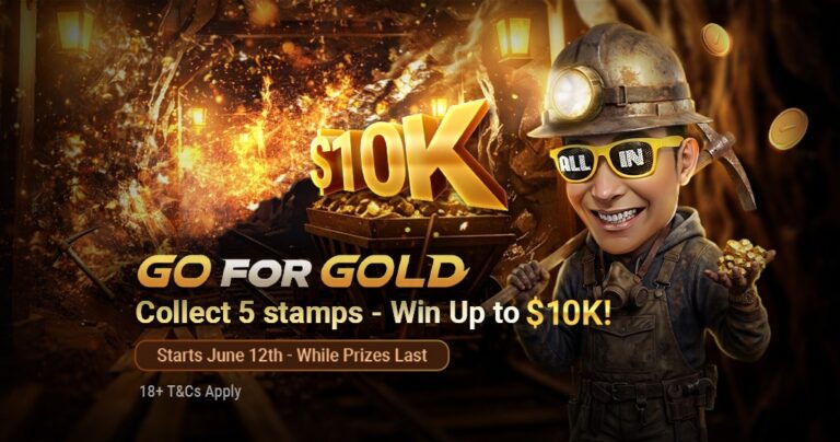GGPoker kuulutab välja 1 000 000 $ suuruse Go for Gold kampaania tagasituleku