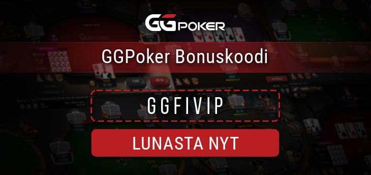 GGPoker bonuskoodi