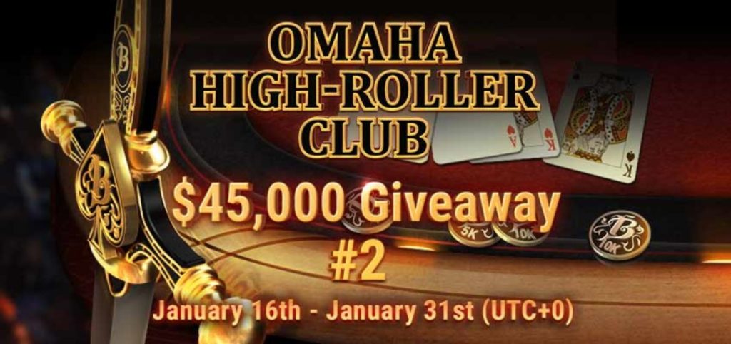 $45K Omaha Poker High-Roller Club