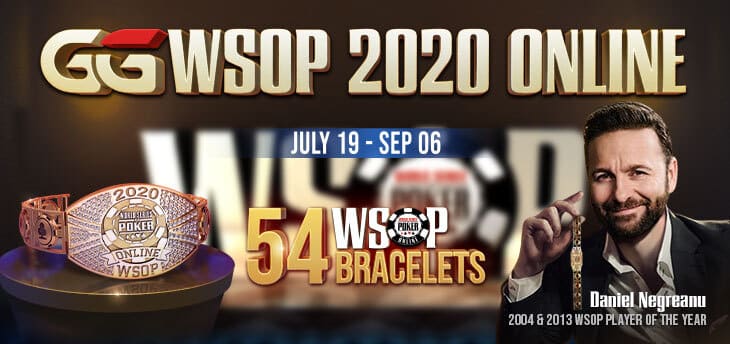 GGPoker Reveals Full WSOP Online Schedule