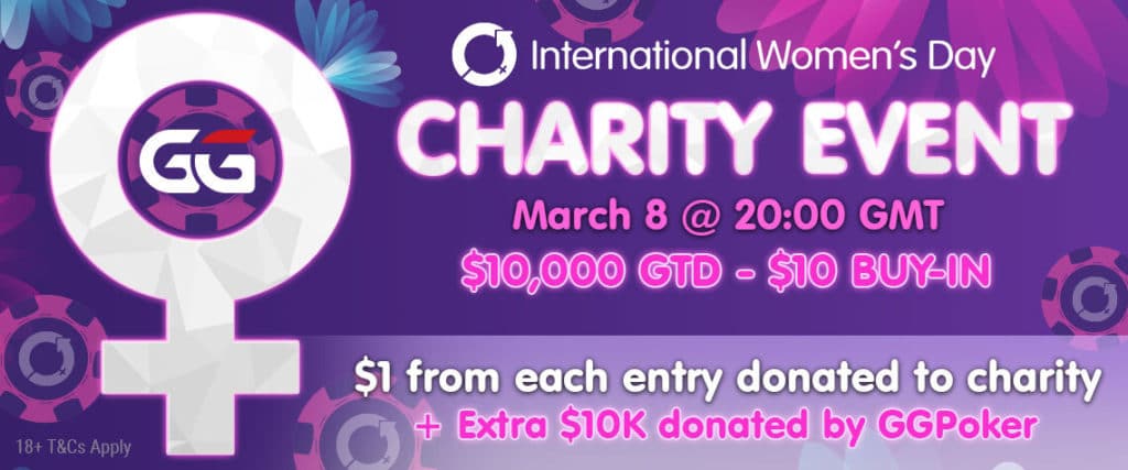 GGPoker Announces International Women&rsquo;s Day Charity Tournament