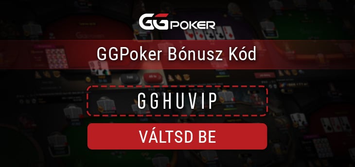 GGPoker Bónusz Kód