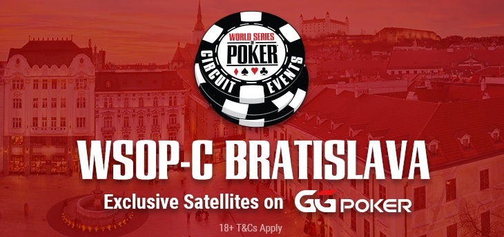 Szerezz ingyenes helyet a WSOP Circuit Bratislava versenyre
