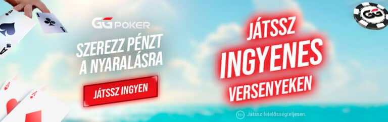 Nyári Póker Kihívás: Akár $2000 a nyaralásodra ingyen