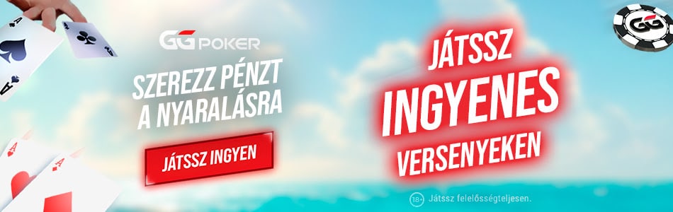Nyári Póker Kihívás: Akár $2000 a nyaralásodra ingyen