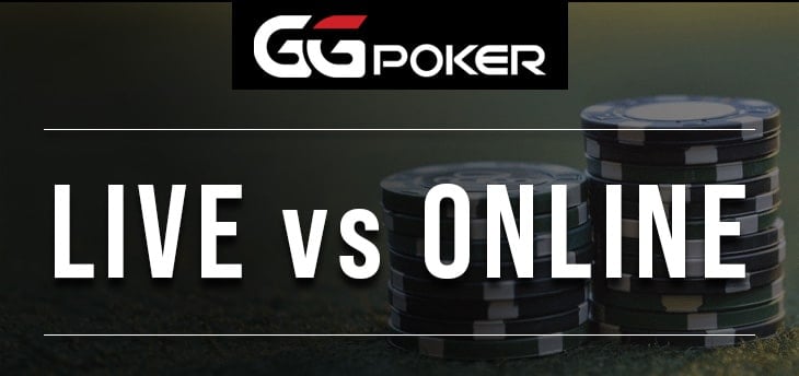 Poker Langsung versus Poker Online