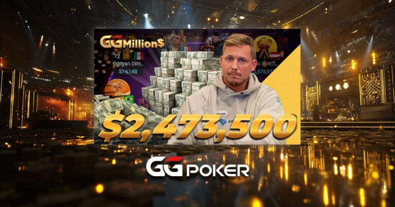 ‘Isildur’ asal Brasil Mengejutkan Linus Loeliger dengan Set di River dalam Thriller GGMillion$ senilai $482,000!
