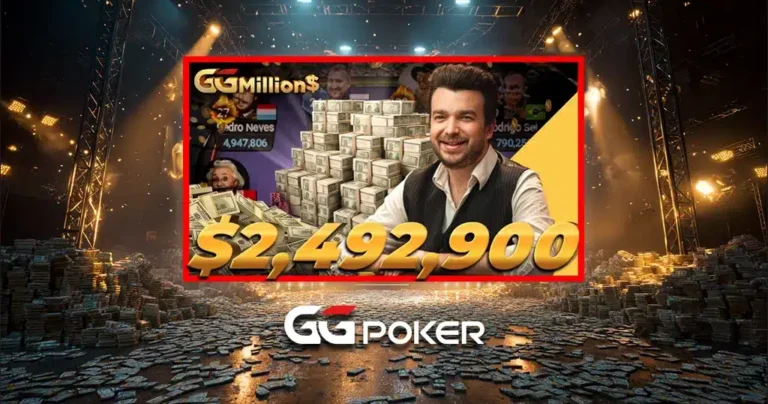 Portugāļu leģenda atkal uzvar! Neves ar drosmīgu heroisko izsaukumu izcīna savu ceturto GGMillion$ titulu!