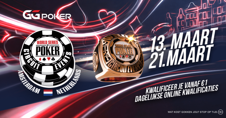 Het WSOPC Amsterdam is terug!