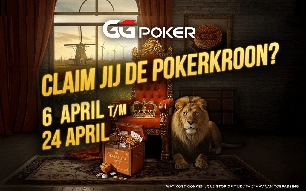 Koningsdag bij GGPoker, twee weken lang actie en een Bounty van €3.000!