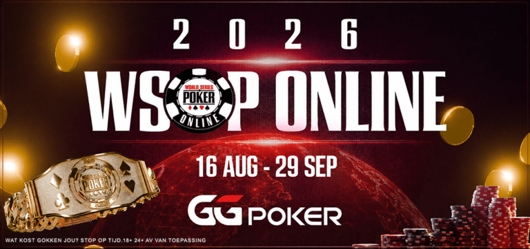 GGPoker brengt het WSOP Online 2026 met 33 Bracelet Events en $5.000.000 aan extra promoties!