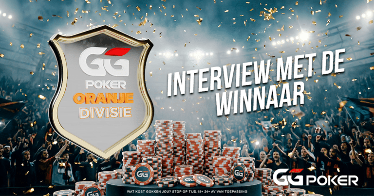 Interview met GGPoker Oranje Divisie winnaar