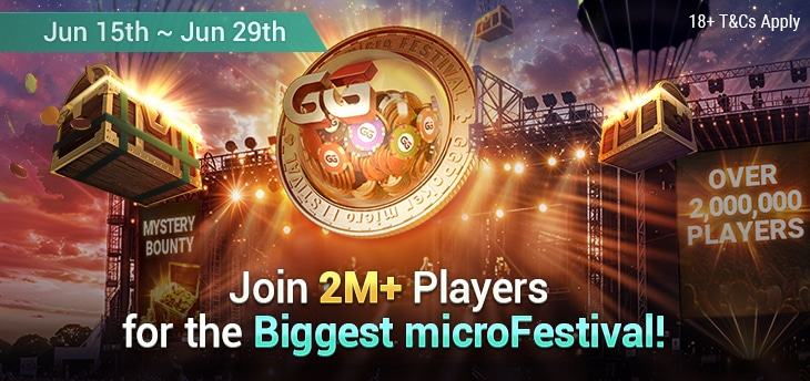 Zagraj o część z ponad 10 milionów dolarów w microFestival na GGPoker