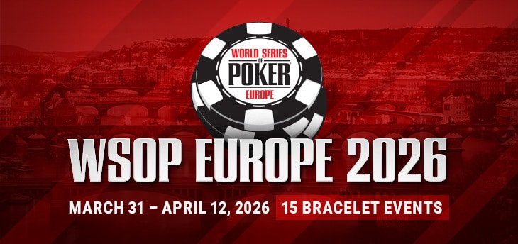 WSOP Europe zawita do Pragi w 2026 roku
