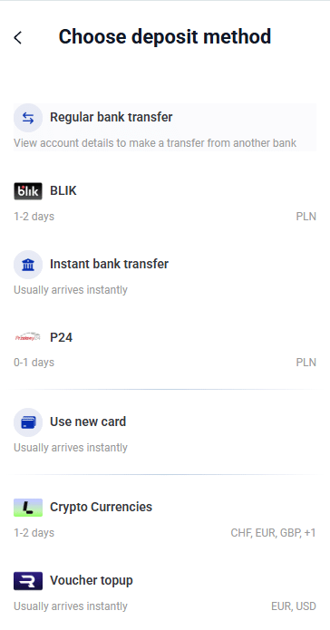 luxon pay blik