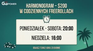Harmonogram Wakacyjne Pokerowe Wyzwanie