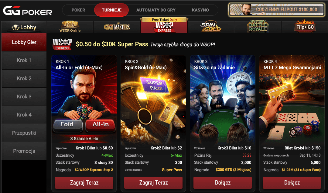 WSOP Express GGPoker
