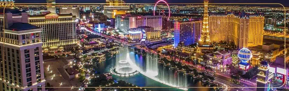 las vegas vista de cima