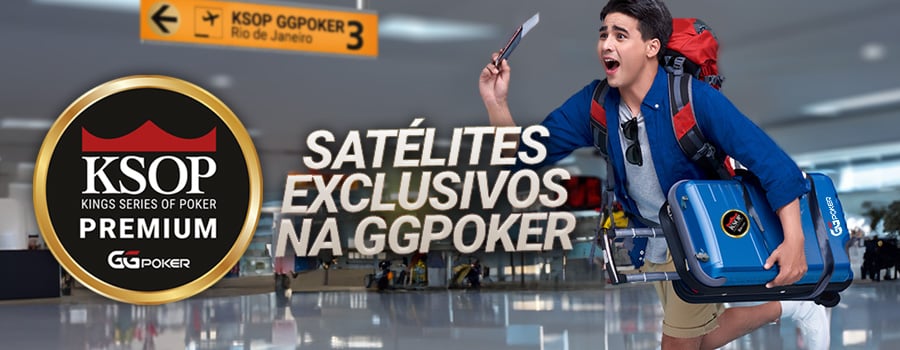 Satélites KSOP GGPoker Premium Rio de Janeiro