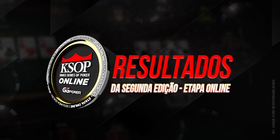 KSOP GGPoker Online &#8211; Resultados da Etapa