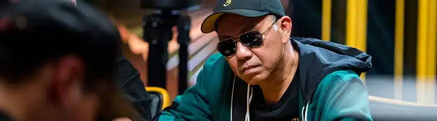 paul phua jogador de poker concentrado jogando