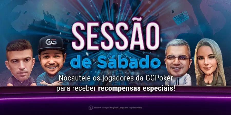 Conheça a Sessão de Sábado da GGPoker