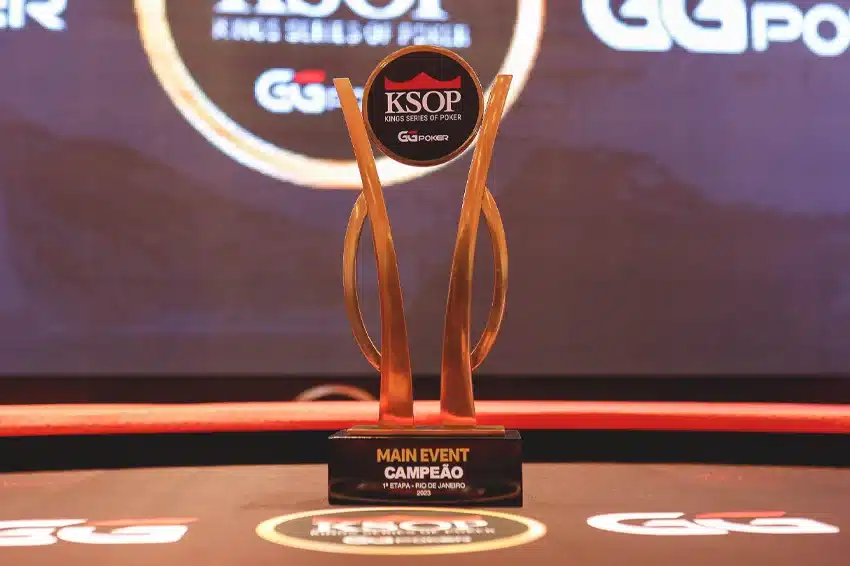 troféu do ksop ggpoker