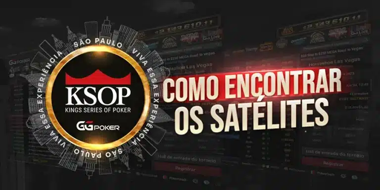 Como Encontrar os Satélites do KSOP GGPoker