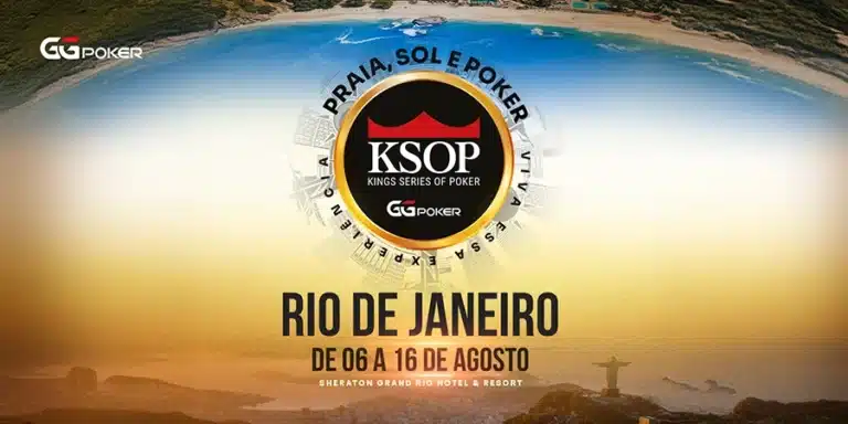 KSOP GGPoker Rio de Janeiro – Satélites Já Disponíveis