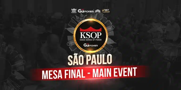 Mesa Final: Main Event KSOP GGPoker São Paulo